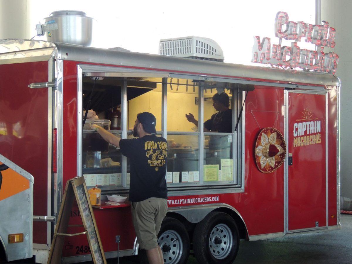 Captain Muchachos, which serves Mexican-American cuisine, pictured at Rhythm N' Blooms.
