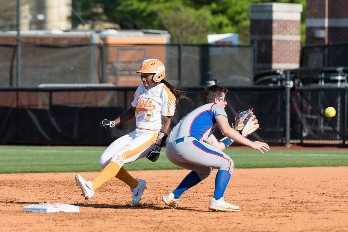 CJ McClain, #6, during the game against Tennessee State at Sherri Parker Lee Stadium on April 11, 2017.