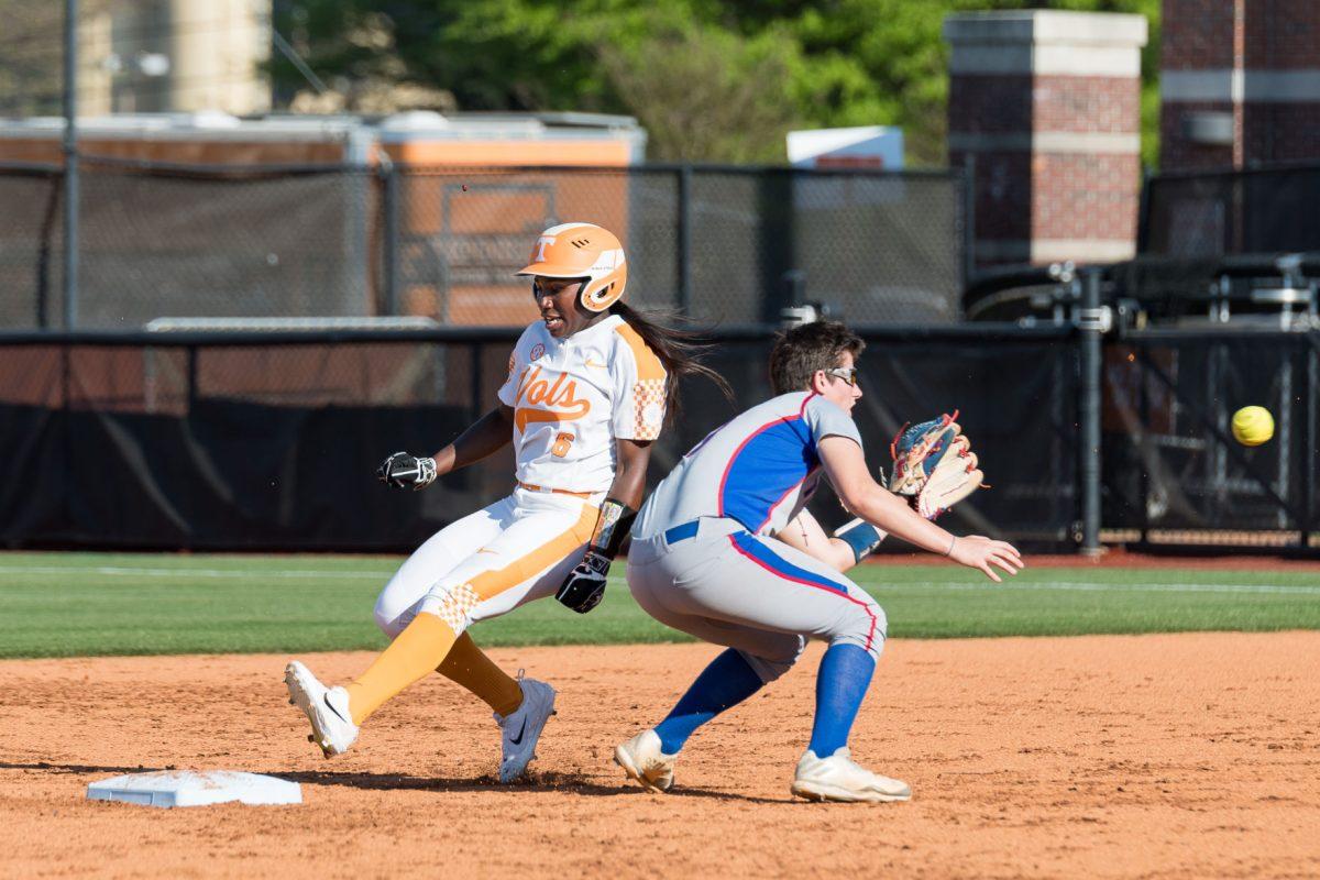 CJ McClain, #6, during the game against Tennessee State at Sherri Parker Lee Stadium on April 11, 2017.