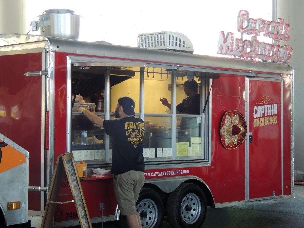Captain Muchachos, which serves Mexican-American cuisine, pictured at Rhythm N' Blooms.
