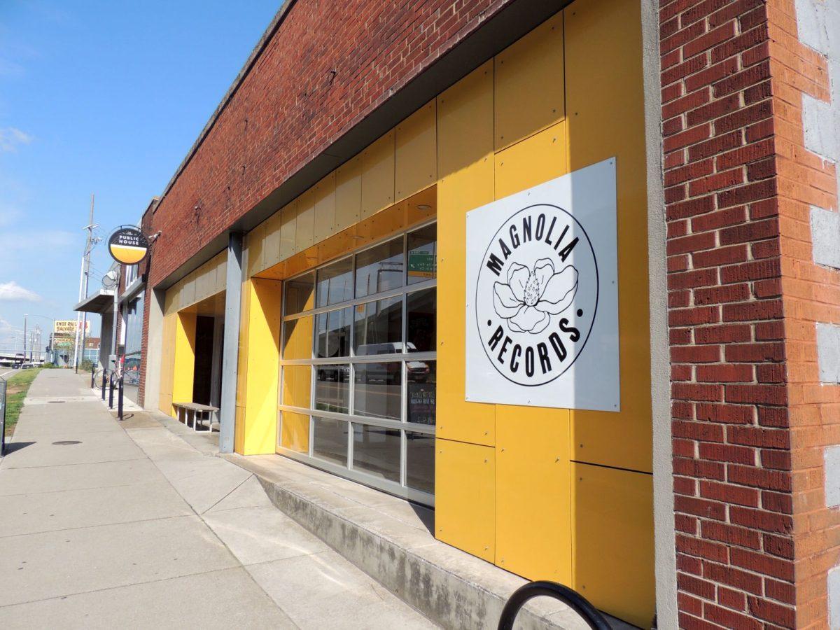 Magnolia Records recently opened its doors and is located on 214 W Magnolia Ave.