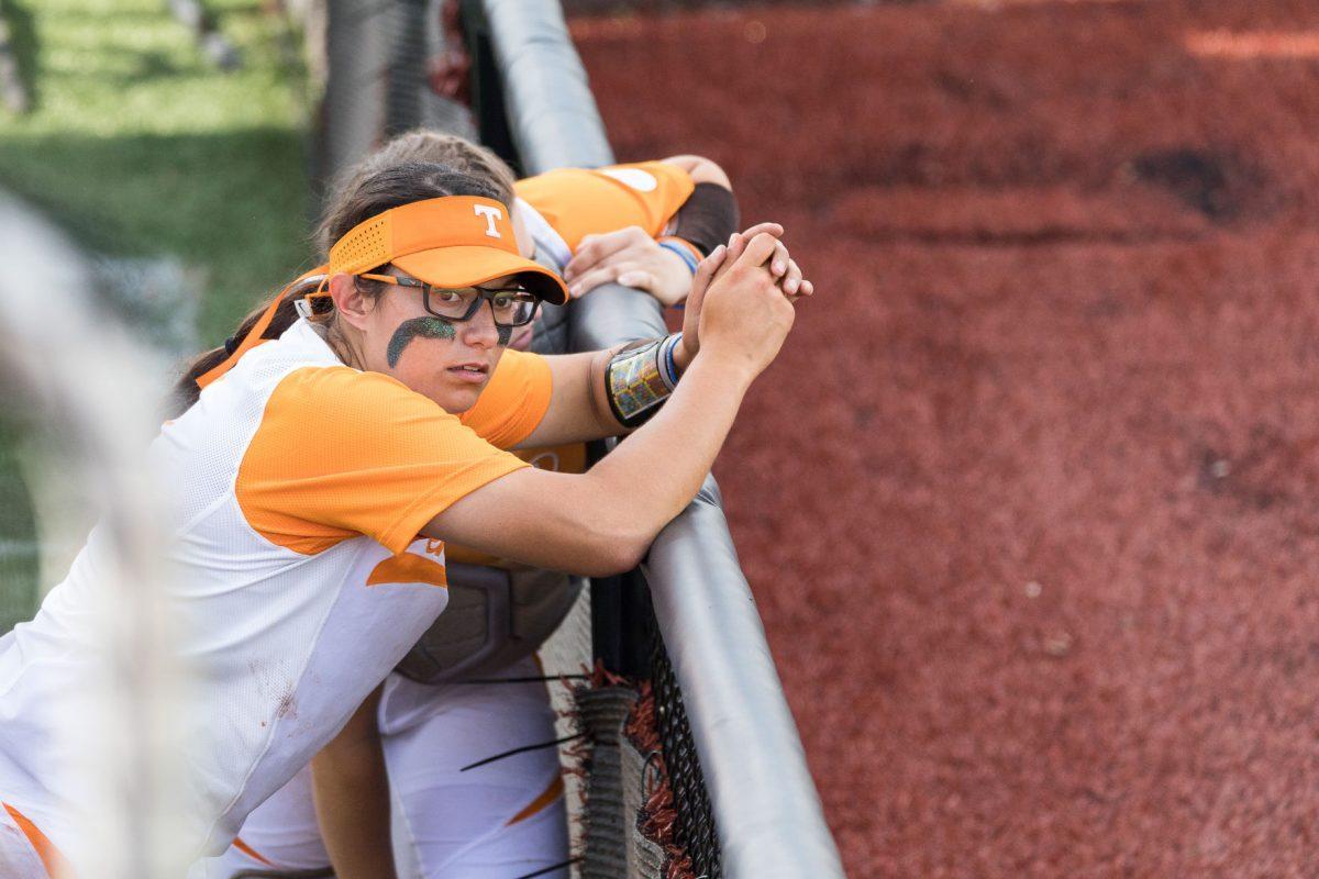 Matty Moss, #1, during the NCAA super regional game against Texas A&amp;M at Sherri Parker Lee Stadium on May 28, 2017.
