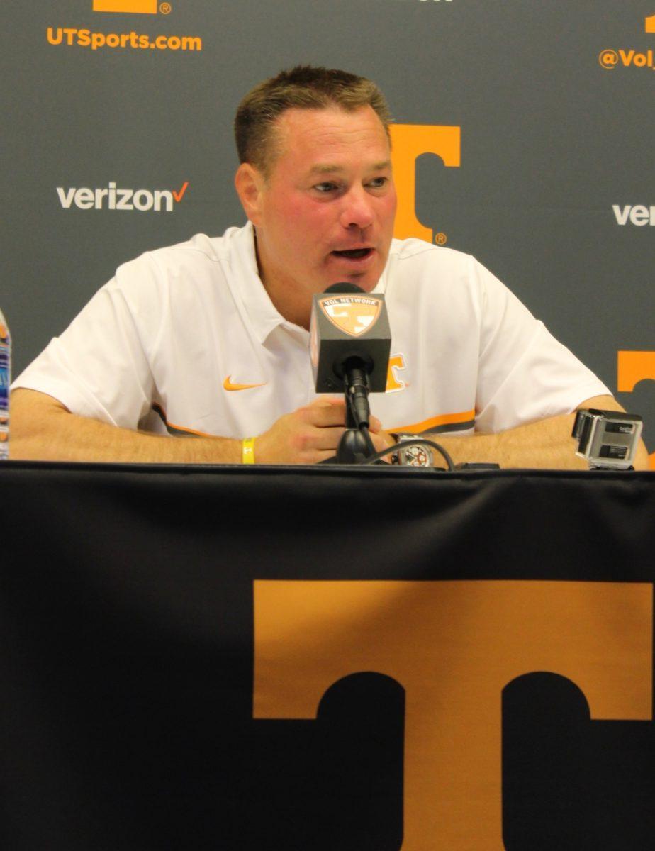 After winning against the Ohio Bobcats, Butch Jones spoke in a press conference about his thoughts on the game.  