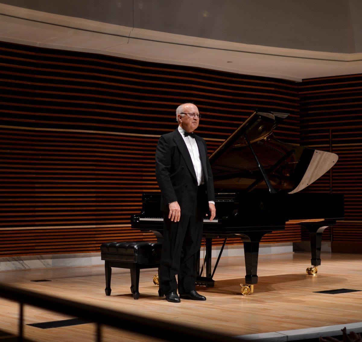 Hans Boepple performed on Thursday, Sept. 21, 2017 at the Sandra G. Powell Recital Hall in the Natalie L. Haslam Music Center.