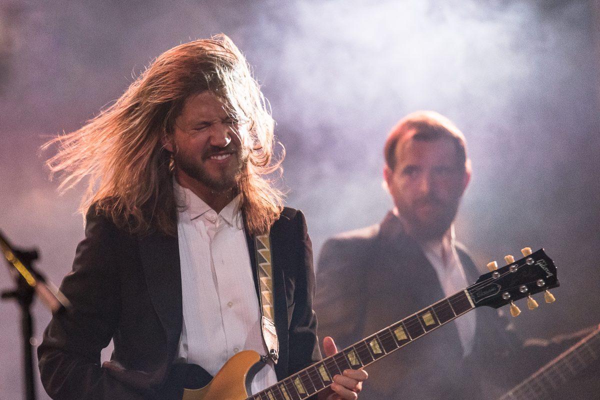 File - Indie rock band Moon Taxi performing at The Mill &amp; Mine on Feb. 25, 2017.