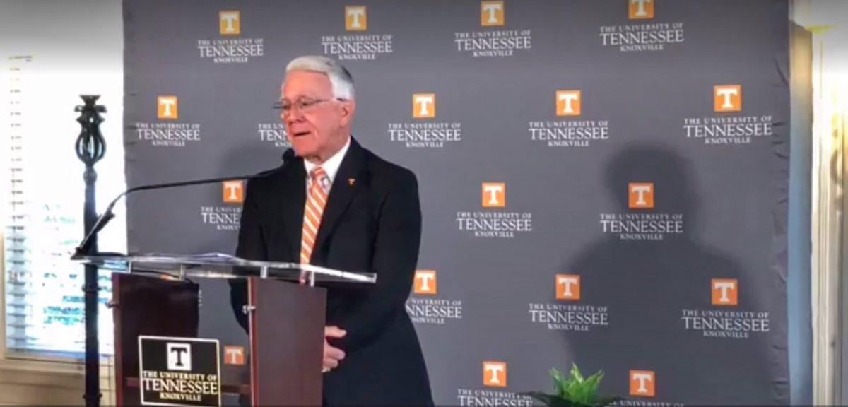 Interim Chancellor Wayne Davis discusses his position and goals. 