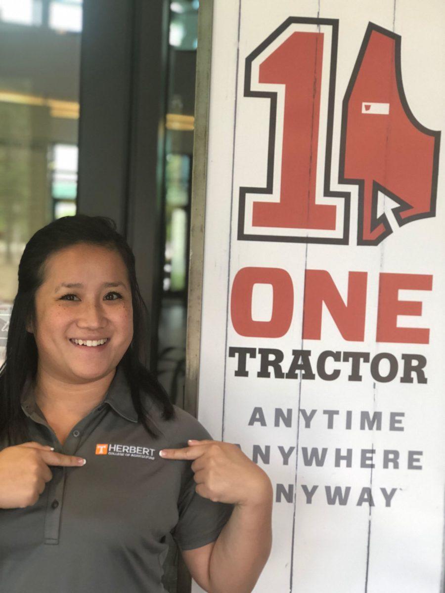 Mae Allen, junior studying animal science with a concentration in animal industries and a minor in business administration, participated in the Herbert Scholars Program this summer. 