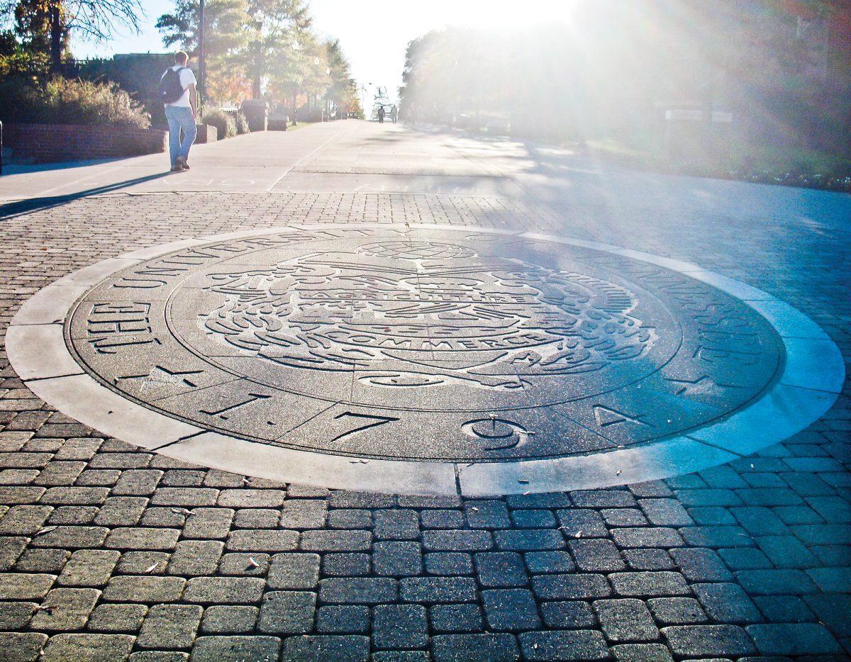 Freshmen are told during orientation not to walk on the Presidential Seal during their years at UT, as it is told it brings bad luck. UT recently recieved a ranking of No. 52 public school due to poor graduation rates.