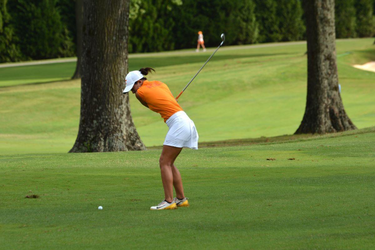 Waverly Whiston at the Mercedes-Bens Collegiate Championship at the Cherokee Country Club in Knoxville, TN on Sept. 18, 2018.