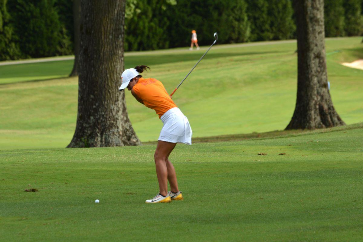 Waverly Whiston at the Mercedes-Bens Collegiate Championship at the Cherokee Country Club in Knoxville, TN on Sept. 18, 2018.