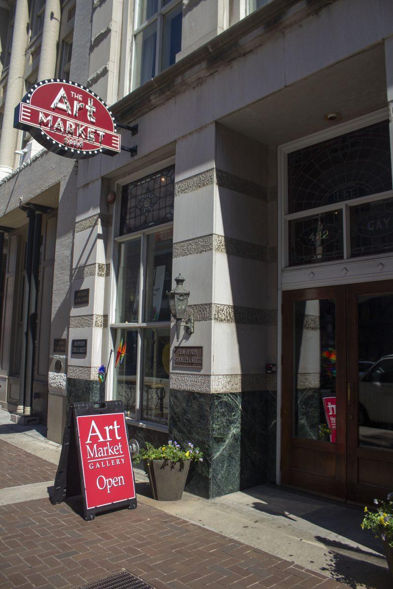 Art Market Gallery is located at 422 S. Gay St. in downtown Knoxville.