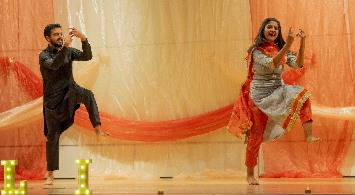 Dancers perform at the fifth annual Knoxville Arab Fest on Oct. 26, 2018. 