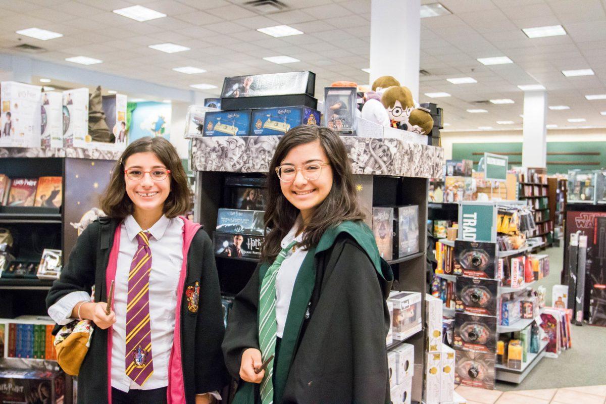 Emma Tarditi and Kavita Bodin-Krishen dress up for the special Harry Potter 20th anniversary. 