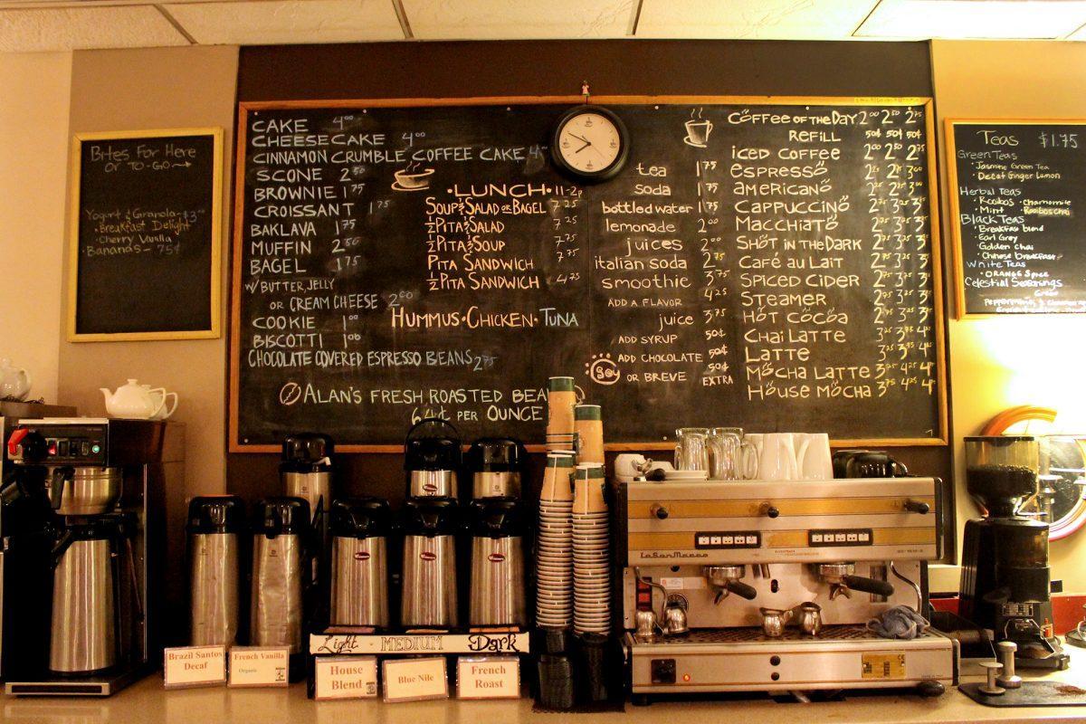 The Golden Roast offers a wide variety of coffee and non-coffee delicacies.