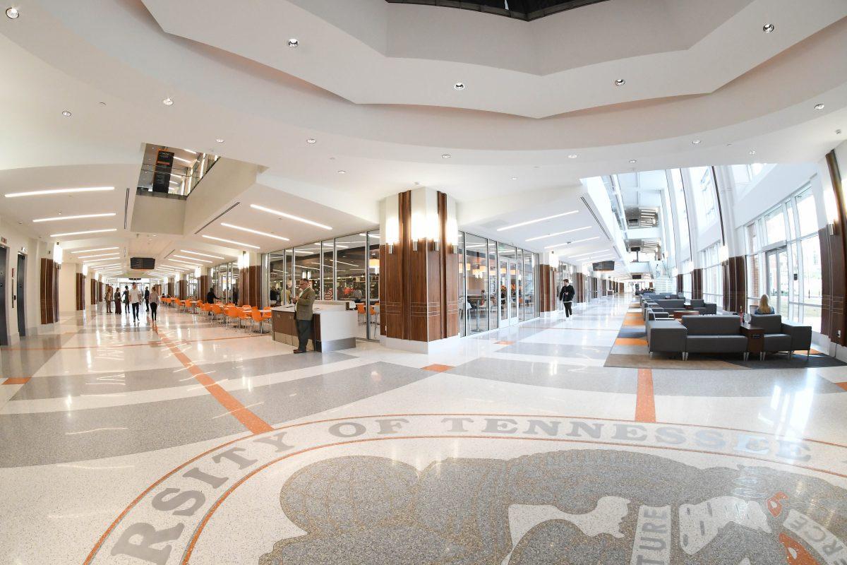 The Student Union is one of the largest projects undertaken by UT, taking nearly nine years to complete. 