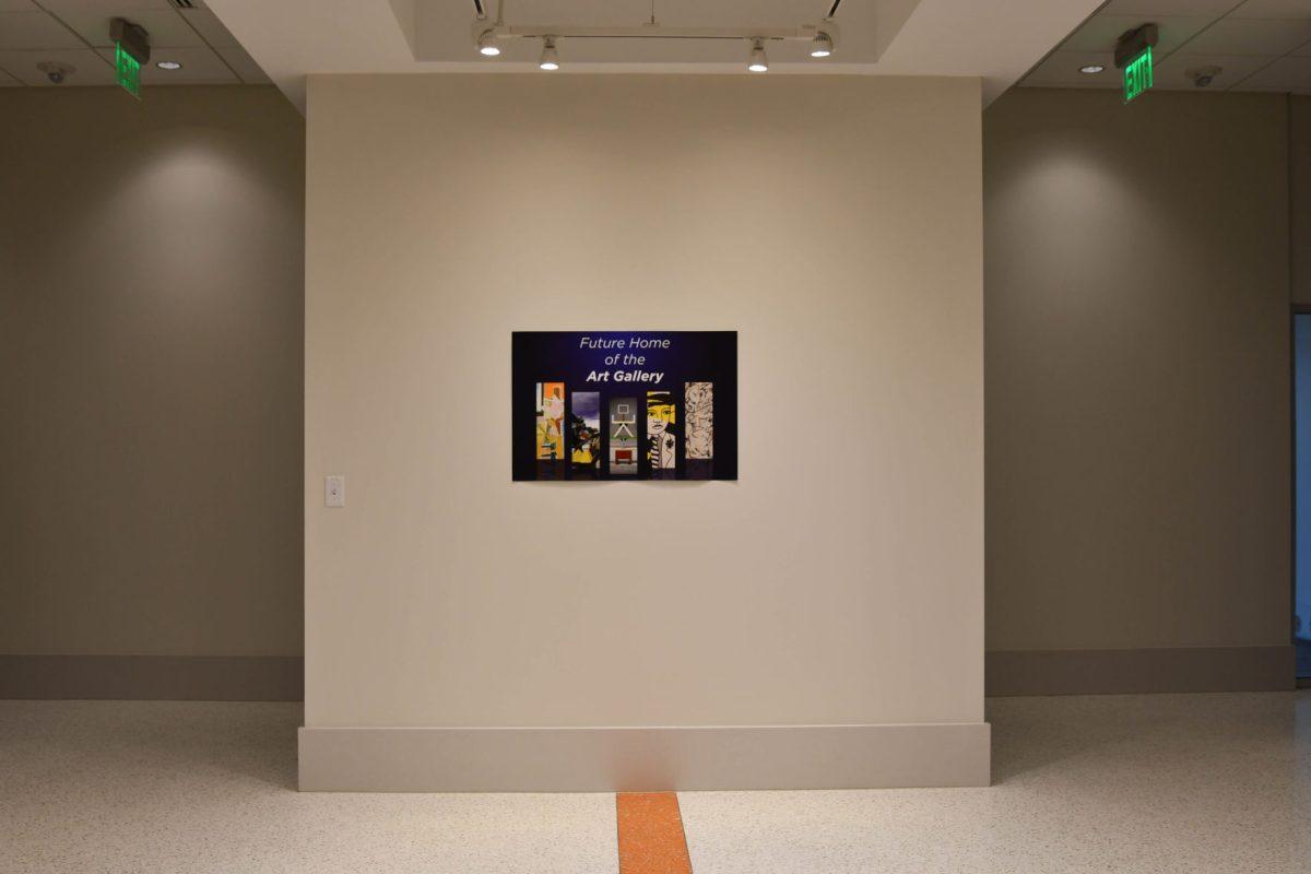 Once completed, student work will be shared in an art gallery on level one of Phase II. 