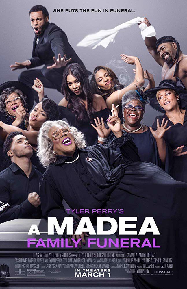 The eleventh installment in Tyler Perry’s hit “Madea” series, “A Madea Family Funeral”, comes to theaters March 1, 2019.