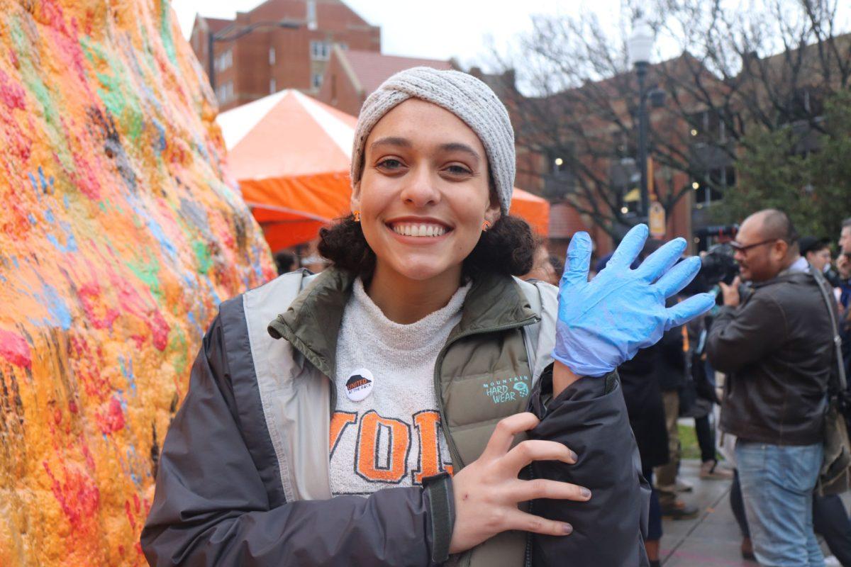 Students and faculty attended the United at the Rock event on Wednesday Feb. 20, 2019.