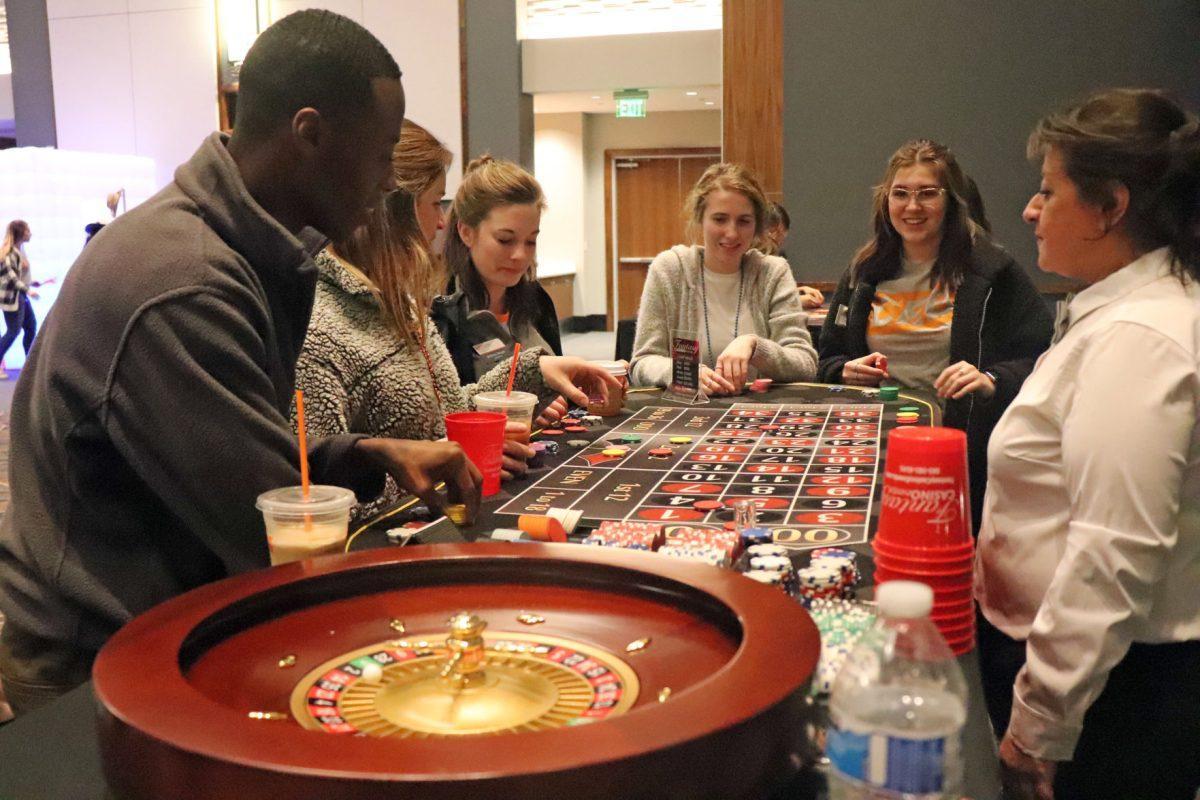 UT's Campus Events Board held the Vol Night Long on Friday Feb. 23, 2019. The event had free food, games, entertainment and giveaways.