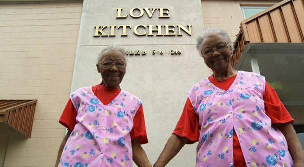 Ellen Turner, left, and Helen Ashe, right, are the founders of The Love Kitchen where they provide meals, clothing and emergency food packages to homebound, homeless and unemployed persons.