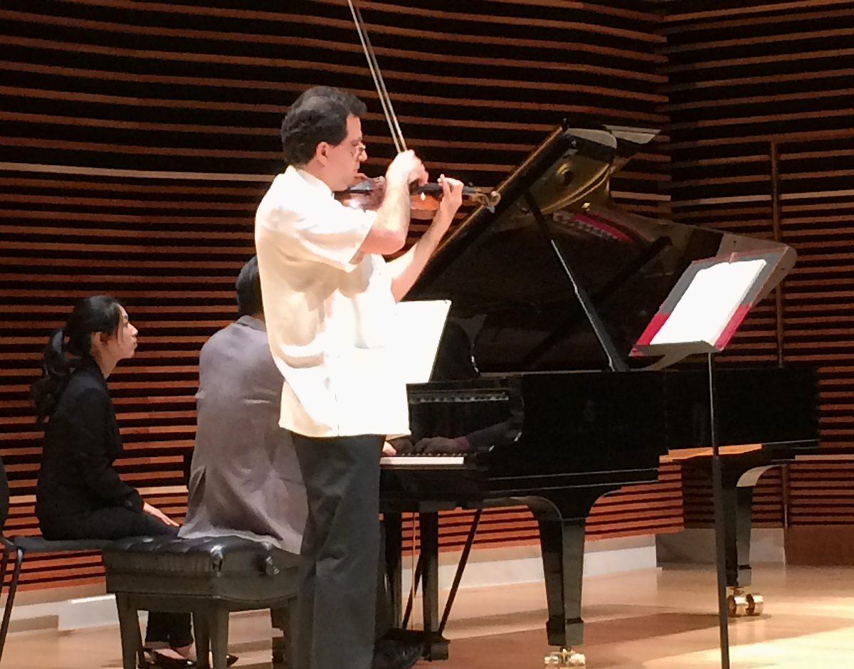 The year 2020 will mark the 250th anniversary of Beethoven’s birth. This Monday, Miroslav Hristov and Chih-Long Hu kicked off their trilogy of concerts in anticipation of the composer’s birthday.