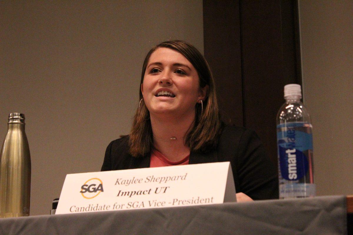Kaylee Sheppard is running as the vice presidential candidate for Impact. 