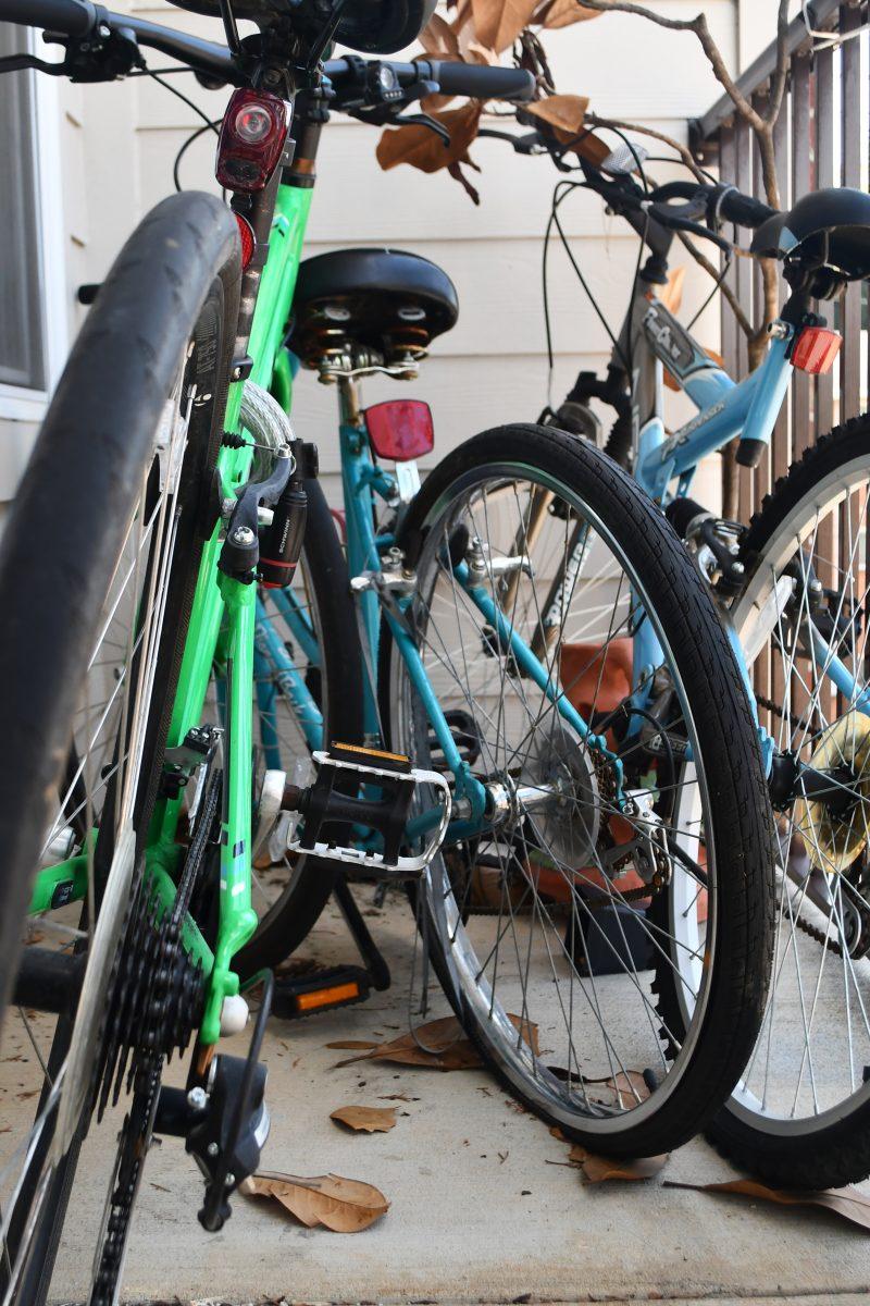 A bike is a great way to get around quickly, avoid traffic and parking and get exercise on the way to class.