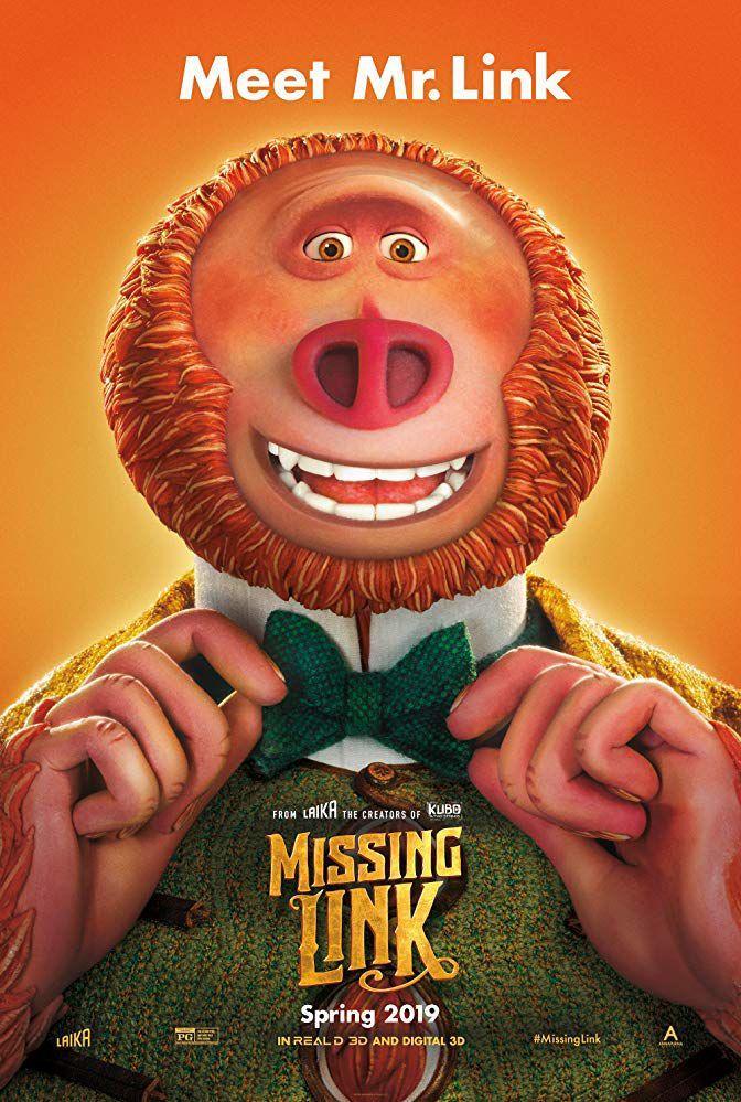 'Missing Link' opened in theaters on Friday, April 12, 2019.
