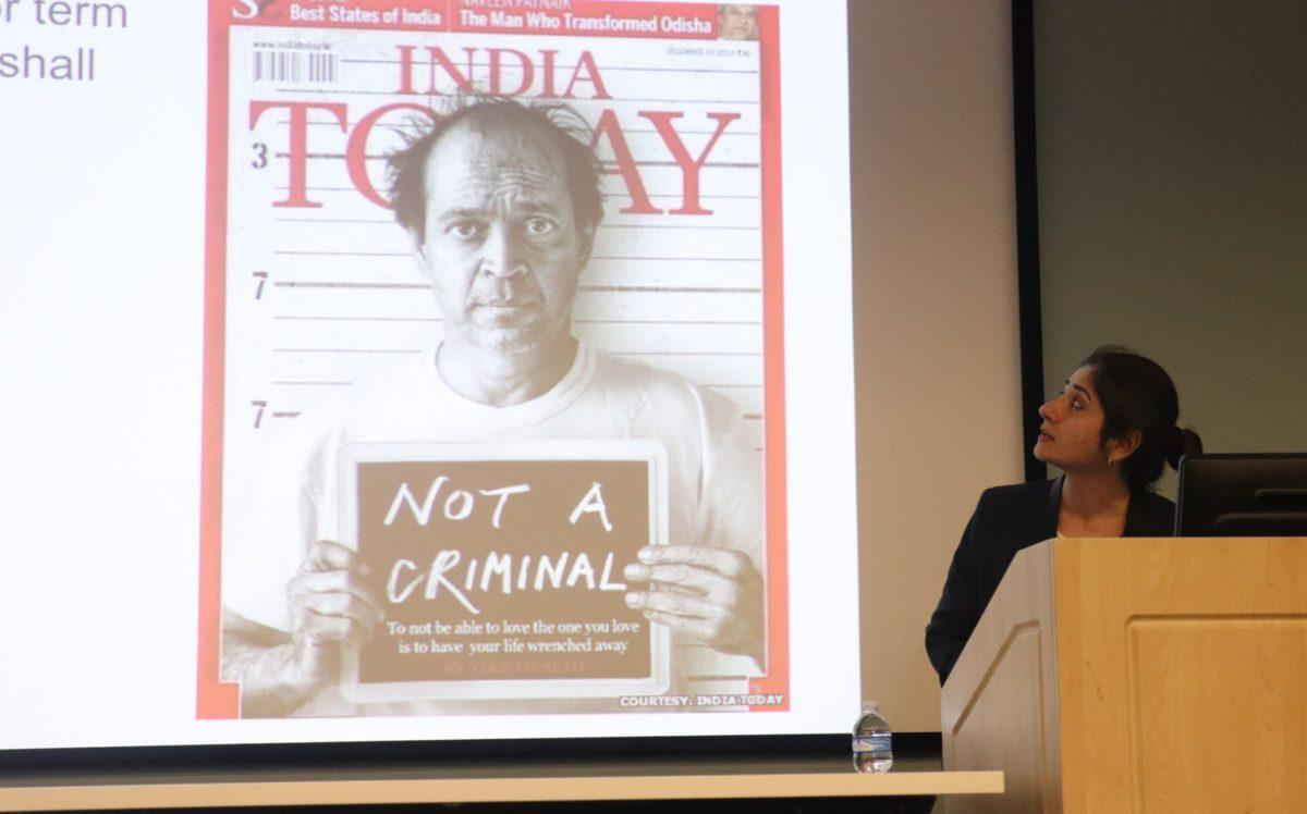 As a part of Sex Week as well as the Many Visions, Many Versions exhibit, the McClung Museum hosted Indian lawyer Arundhati Katju who dove into her case of overturning a law that oppressed members of the LGBTQ community on Wednesday April 3, 2019.