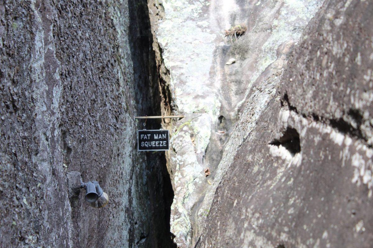 Ancient rock formations, waterfalls, garden spaces and corridors through it all make up part of Rock City, located at the top of Lookout Mountain in Chattanooga. 
