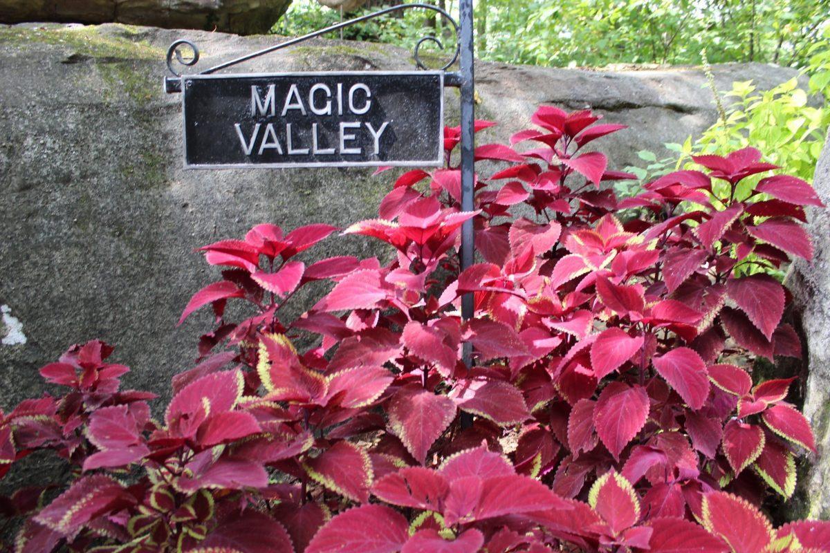 Ancient rock formations, waterfalls, garden spaces and corridors through it all make up part of Rock City, located at the top of Lookout Mountain in Chattanooga. 