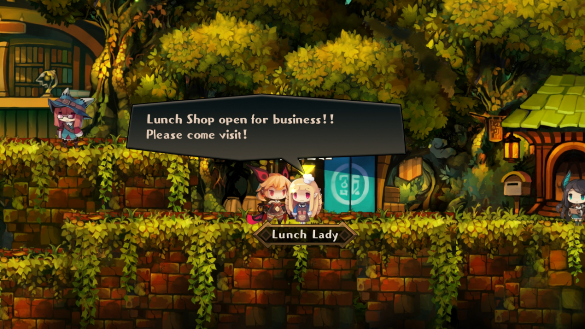 Gameplay from 'Lapis x Labyrinth.'
