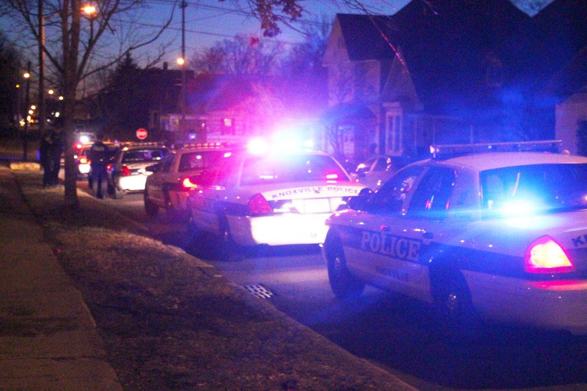 A shooting occurred on 1716 Merchants Drive in North Knoxville on Monday, August 26 leaving a police officer injured.