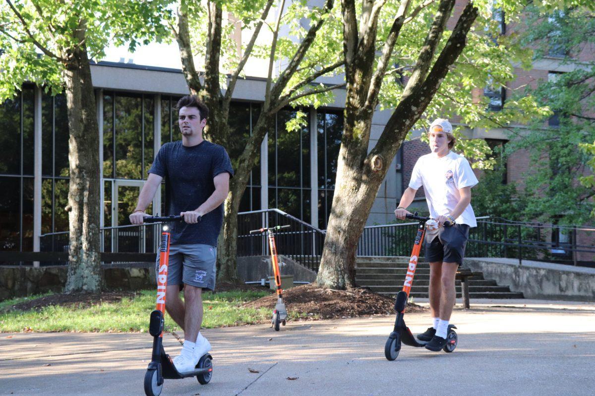 In the last two years, electric scooters have become a popular mode of transportation in several cities across the U.S. including in Knoxville where students utilize the scooters to travel around campus.