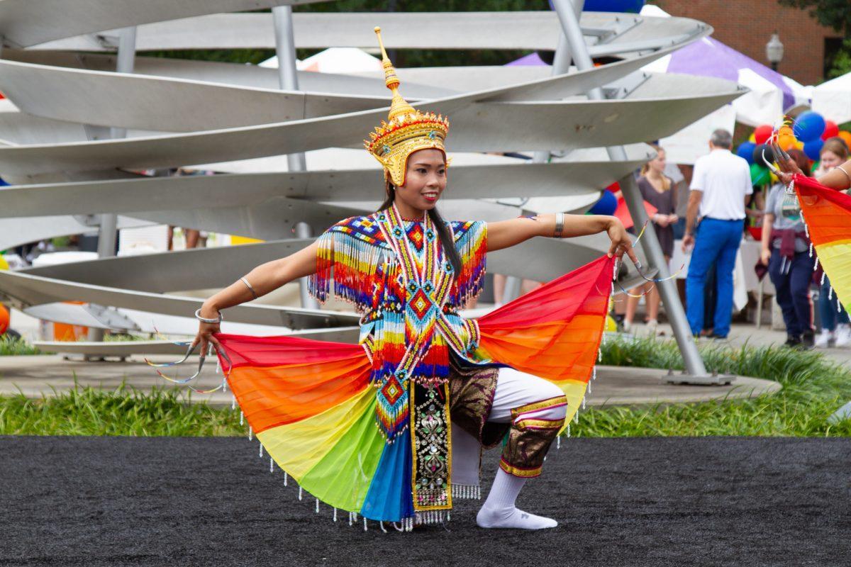 Knoxville Thailand Dance performed at the International Festival along with ten other performances on Friday, September 27, 2019 on Ped Walkway. 