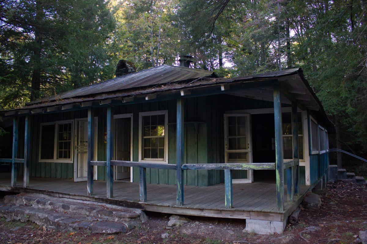 A dilapidated cabin at the edge of the town in Elkmont. Some call this area a ghost town.