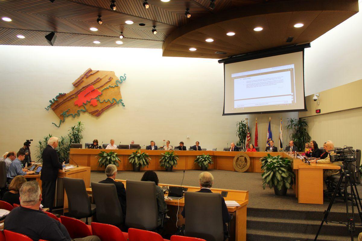 The city council meeting held on September 24, 2019 mainly focused on requesting that gun shows no longer be conducted in facilities owned and operated by the City of Knoxville, and renaming the Performance Lawn at World's Fair Park as the Randy Tyree Performance Lawn. 
