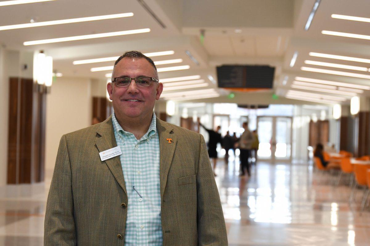The former Vice Chancellor for Student Life Vincent Carilli