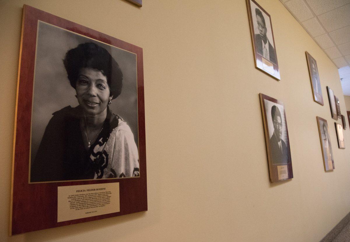 UT's African-American Hall of Fame sits in the Freison Black Cultural Center.