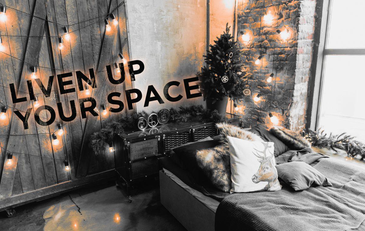 Ways to liven up your space graphic