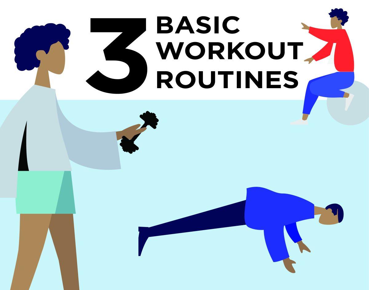 Exercise Routine Graphic