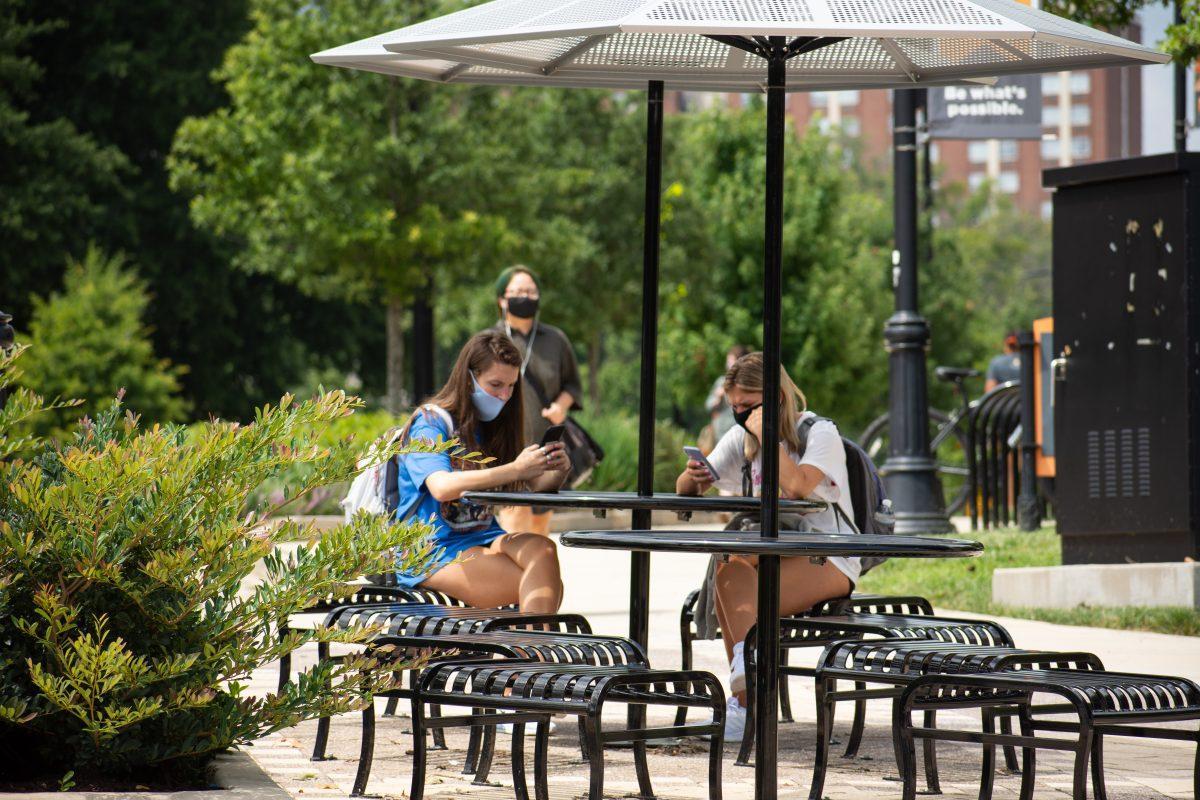 Students Social Distancing/Wearing Masks