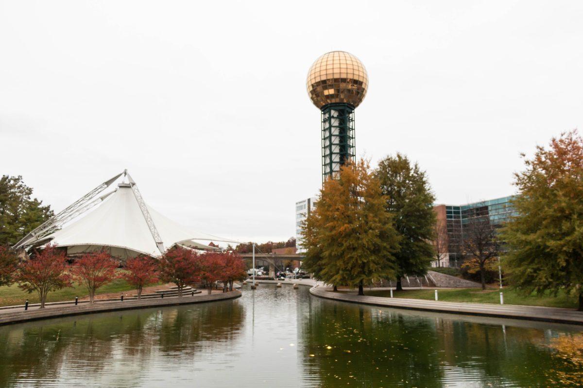 The amphitheater and Sunsphere remain as symbols of the 1982 World's Fair.