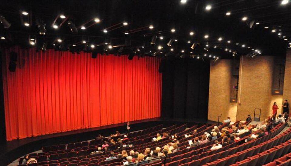 The interior of the Clarence Brown Theatre, which has been instrumental in helping UT achieve a high ranking for its theatre programs.