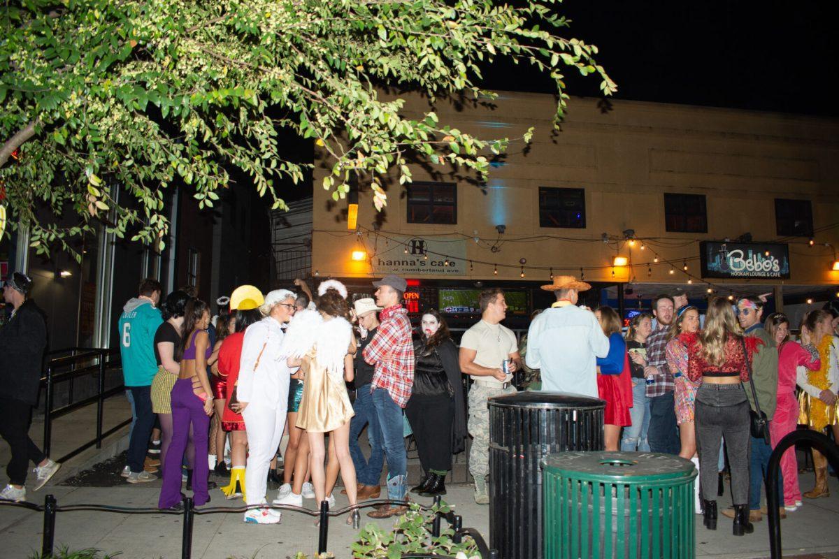 Hanna's Cafe on Cumberland Avenue full of festive Halloween costumes despite the worries of COVID-19 on Oct. 31, 2020. 
