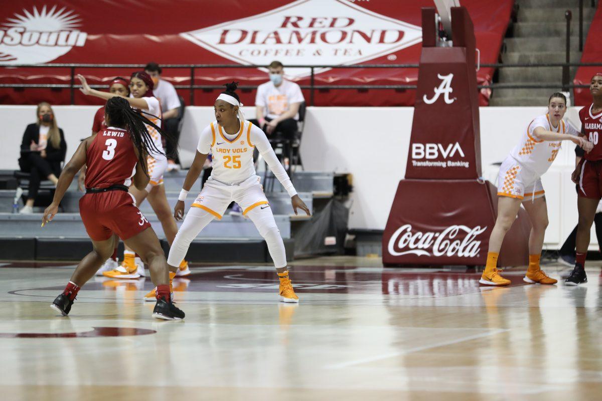 1/17/21 WBB Alabama vs Tennessee \\ Photo by Jeff Hanson