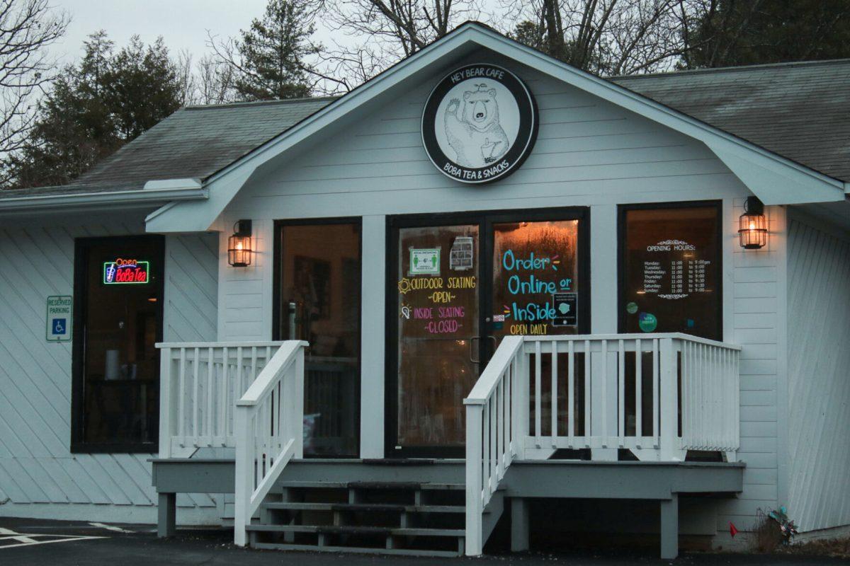 Hey Bear Cafe located on Middlebrook Pike in Knoxville, TN.