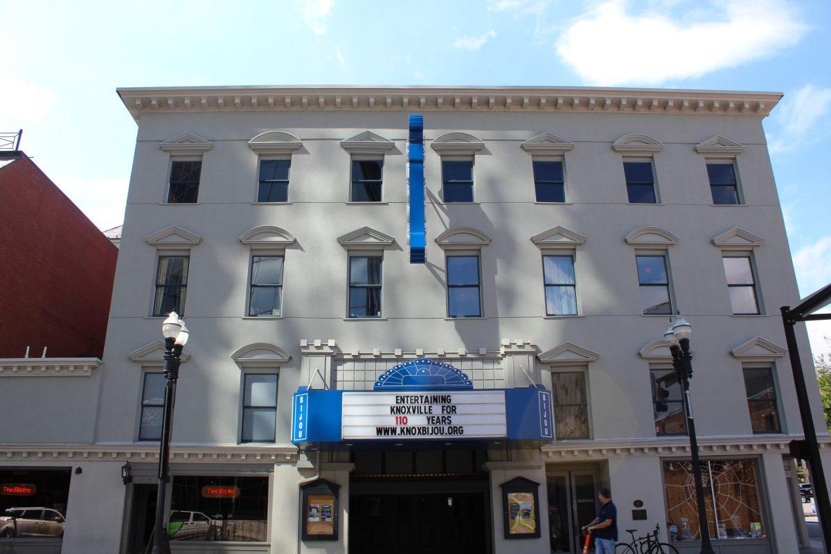 The Bijou Theater is located on S Gay Street in Downtown Knoxville. Wednesday, Sept. 8, 2021.