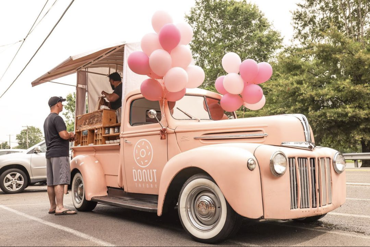 The Donut Theory has a truck in addition to its brick-and-mortar storefront.