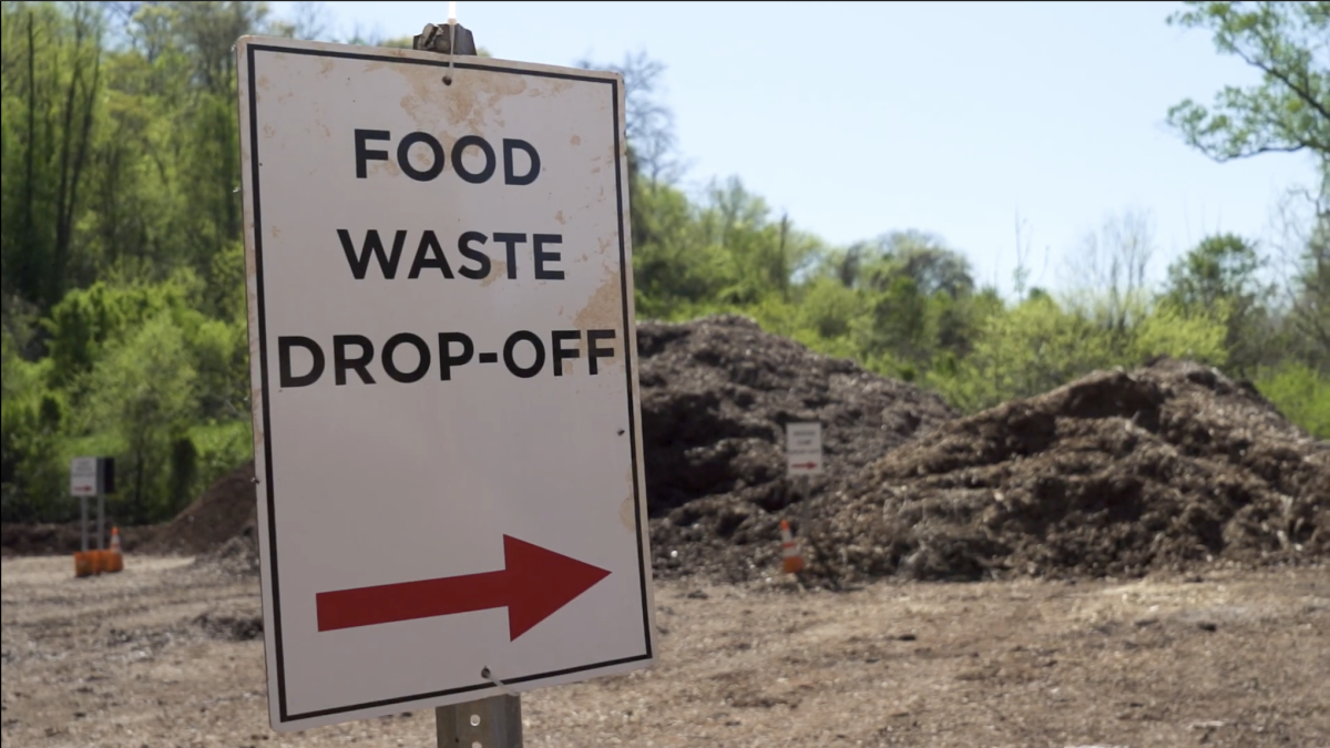 Still image from UT's Office of Sustainability "Growing Every Day at UT Compost Facility" official YouTube video. https://youtu.be/QoXki7-qjUw